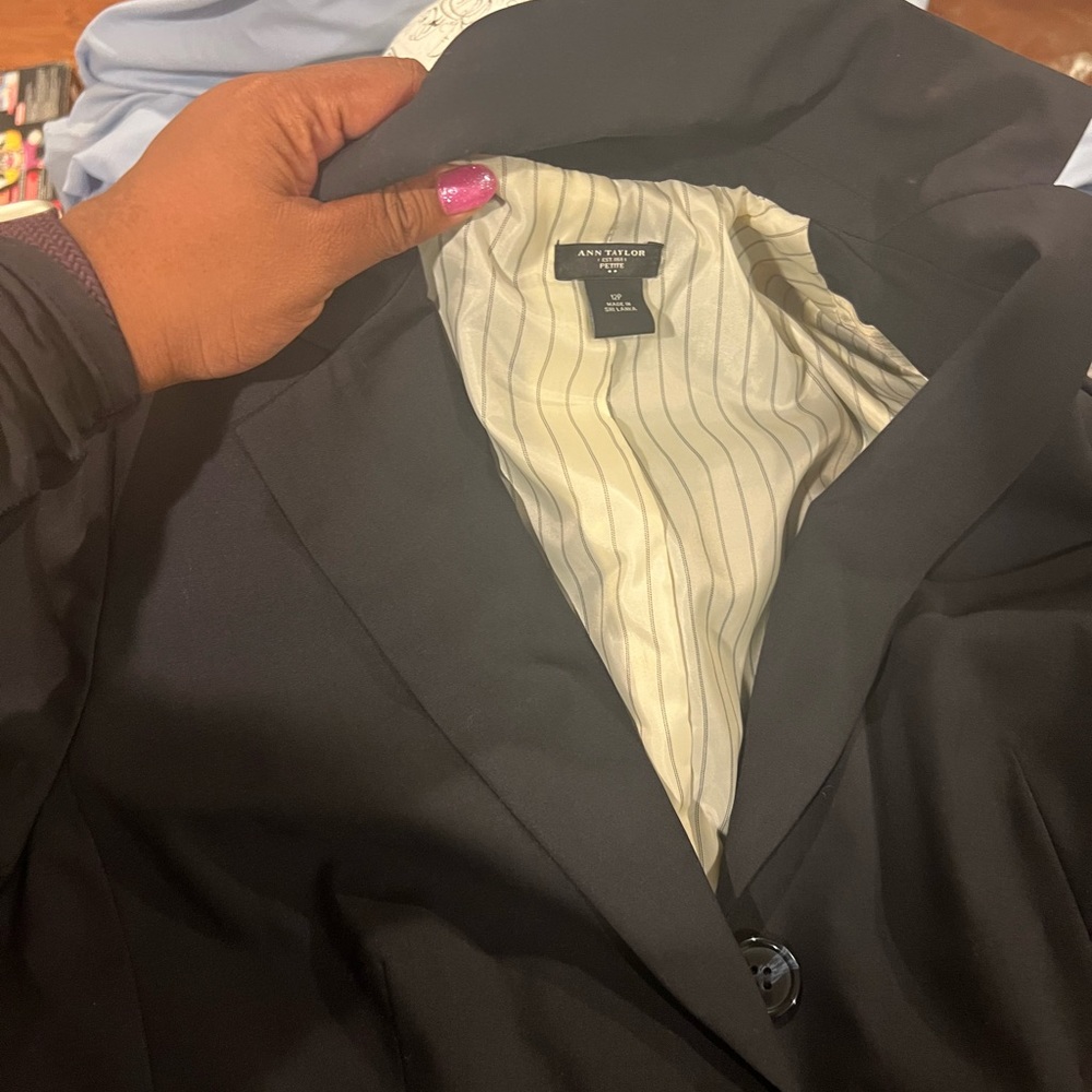 Ann Taylor Suit - Navy